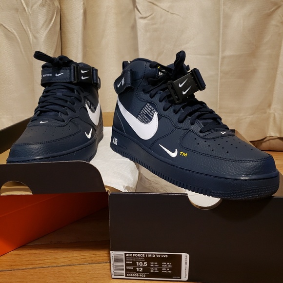 Nike Air Force 1 Mid Utility Size 10 rare - Picture 5 of 6